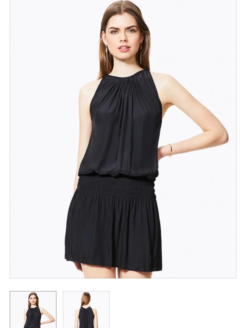 Ramy Brook Paris Sleeveless Dress - Black